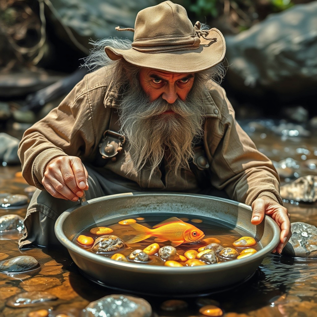 Disgruntled Gold Miner